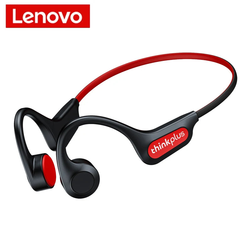 Casque à conduction osseuse Lenovo X3 Pro d'origine - Écouteurs de sport sans fil Bluetooth 5.3, étanches avec micro